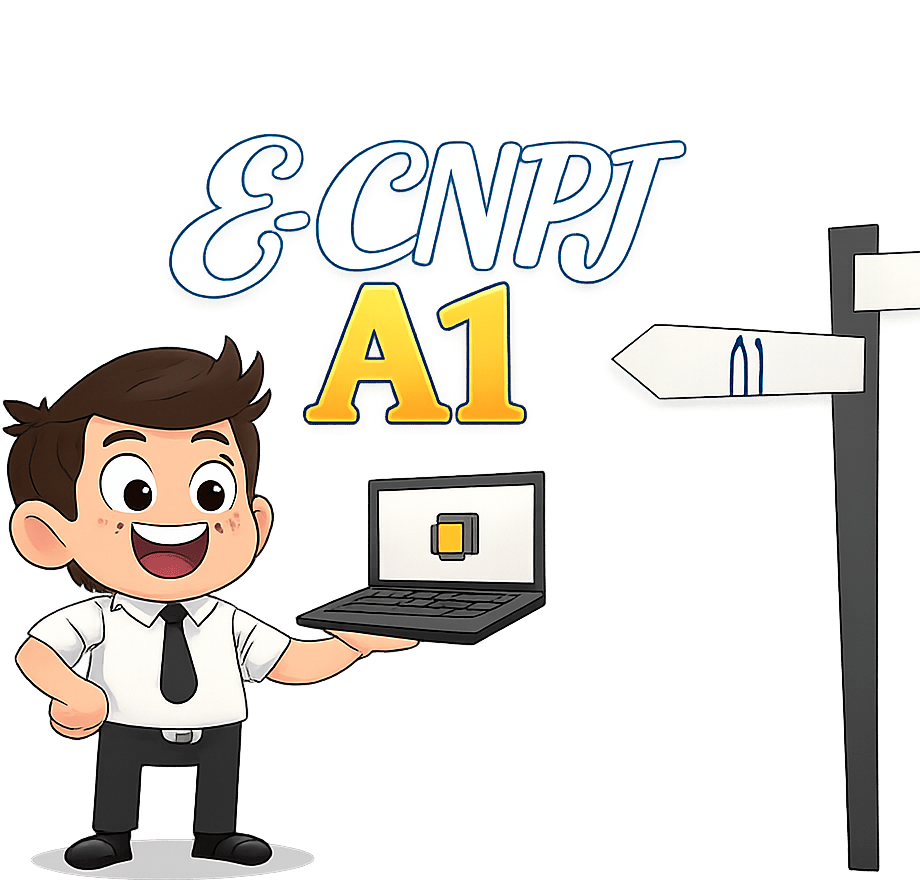 Certificado digital e‑CNPJ A1 para empresas